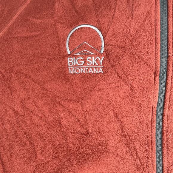 Artilect Systems Fleece Pullover Mens Large A/SYS-2 Primaloft Red/Orange 1/2 Zip - Picture 11 of 16